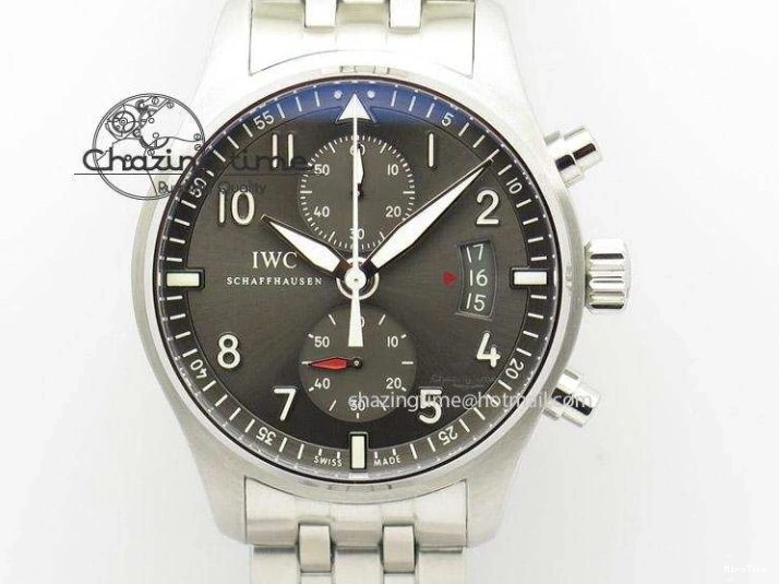 MIROTIME 0210 ZeroBulk Mark XVIII IW327002 MKS 1:1 Best Edition White Dial On SS Bracelet MIYOTA 9015 V 7209